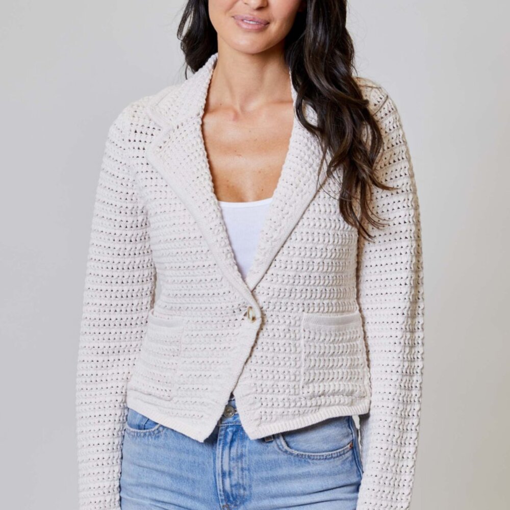 DH New York - Diane Crochet Blazer